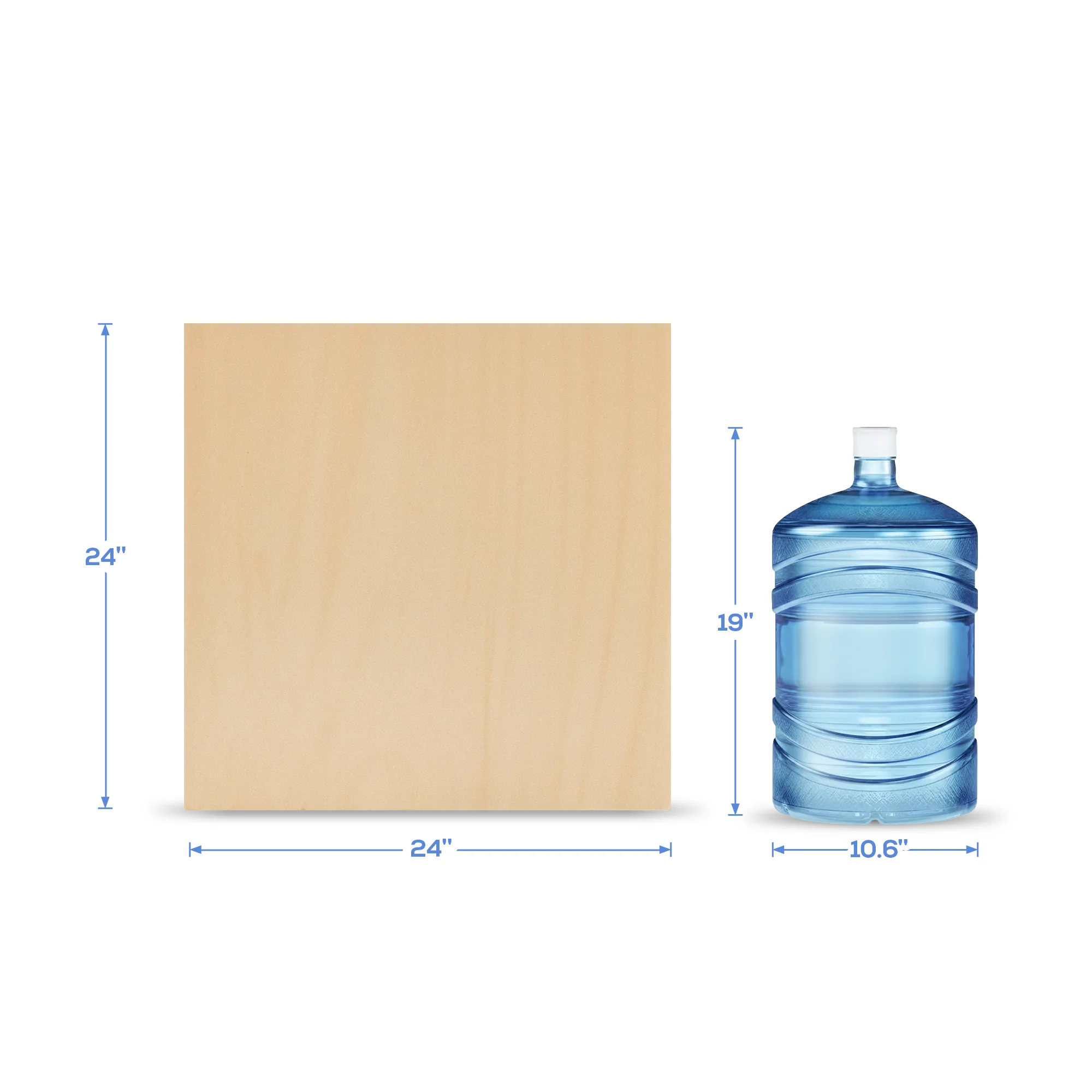 1/8" x 24" x 24" Baltic Birch B/BB Plywood - Image 4