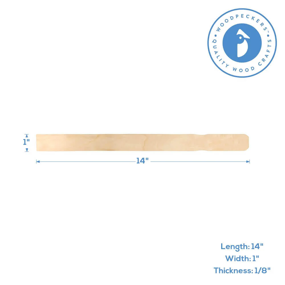14" Wood Paint Paddle - Image 5