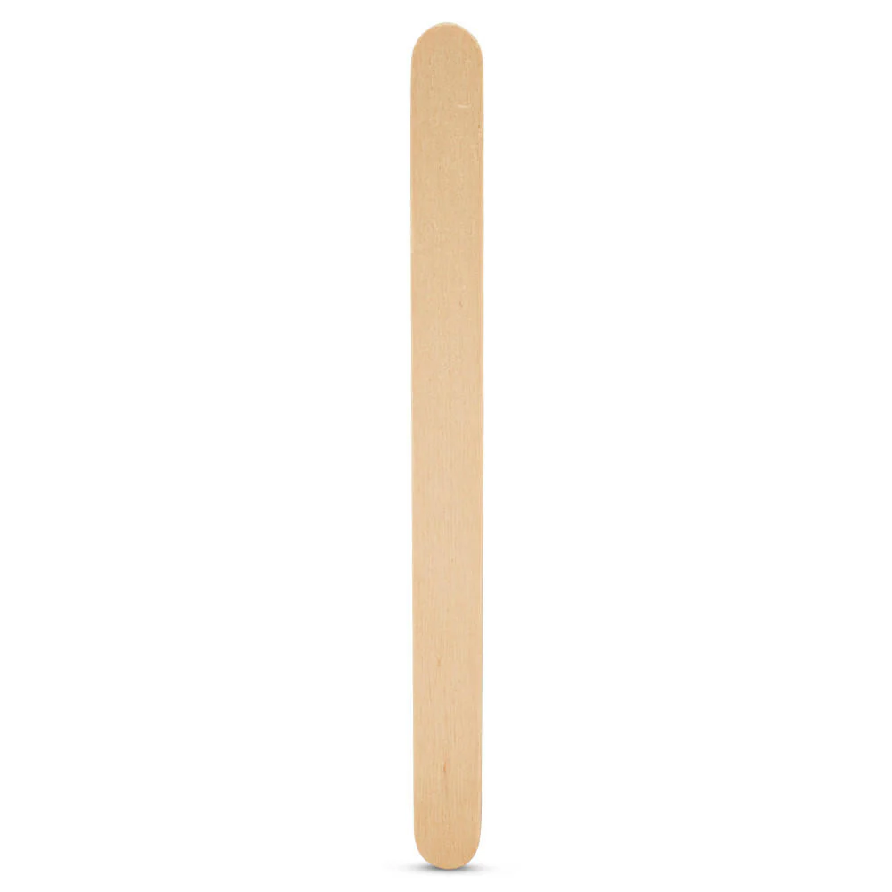 4-1/2" Standard Wooden Popsicle Stick, Pack of 100 - Image 5