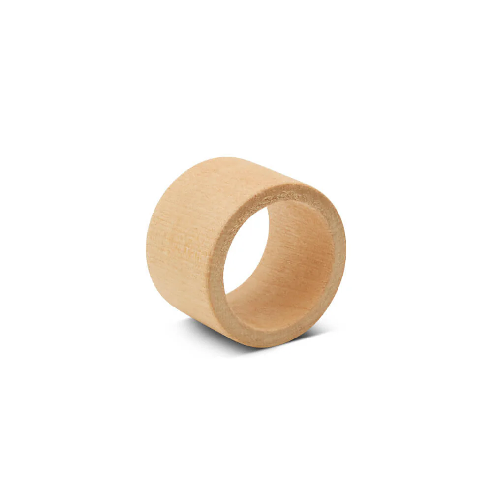Classic Wood Napkin Ring - Image 4