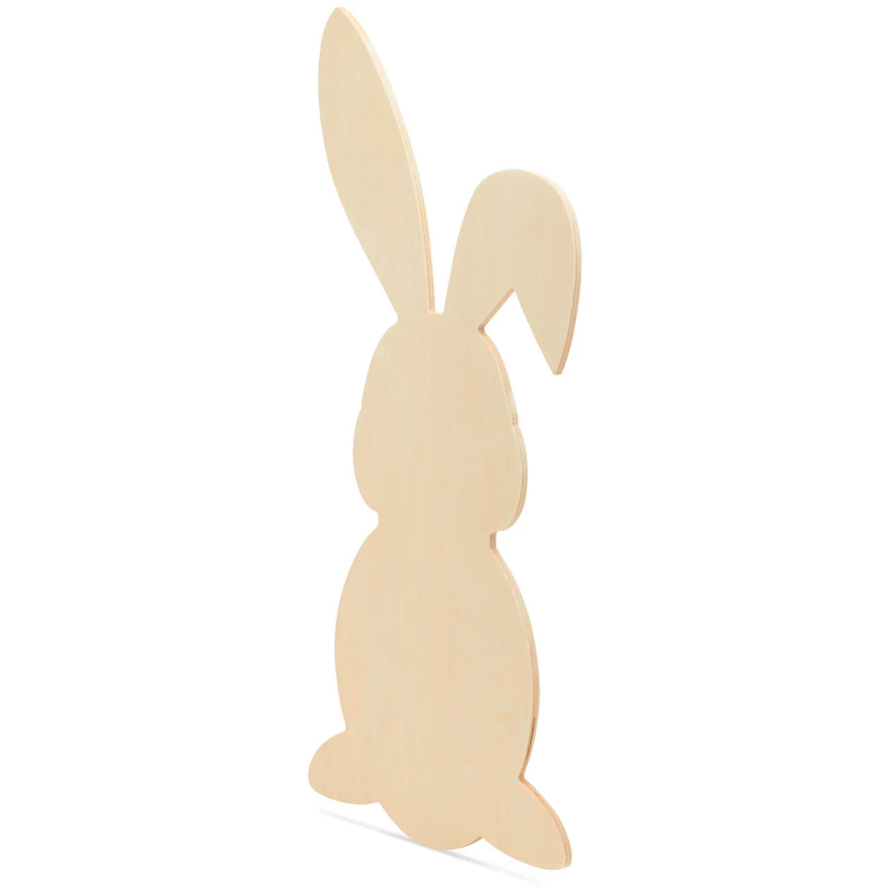 Wood Easter Bunny Cutout Extra Large,  16" x 7.75" - Image 3