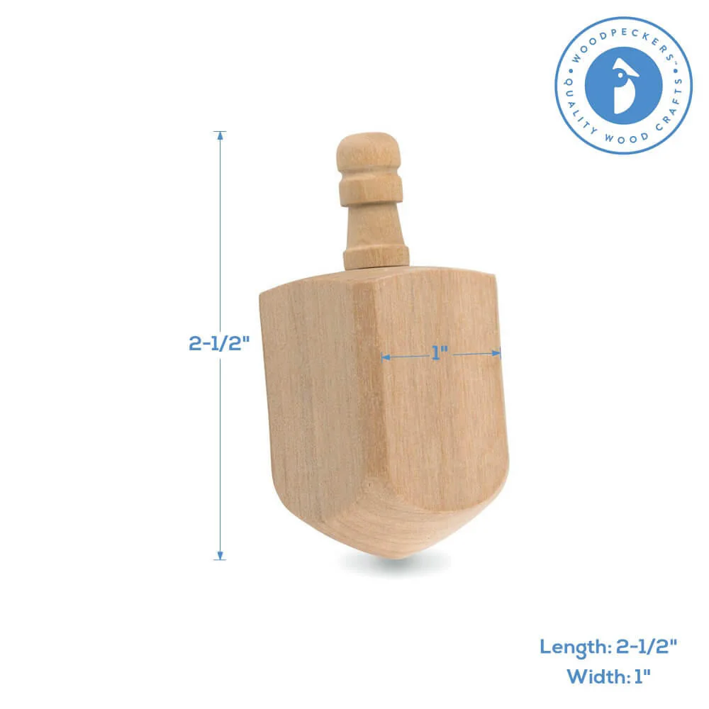 Wooden Dreidel - Image 4